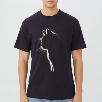 تیشرت طرح گربه