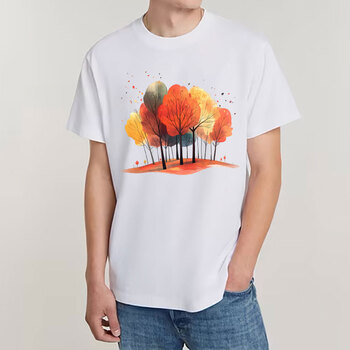 تیشرت طرح جنگل