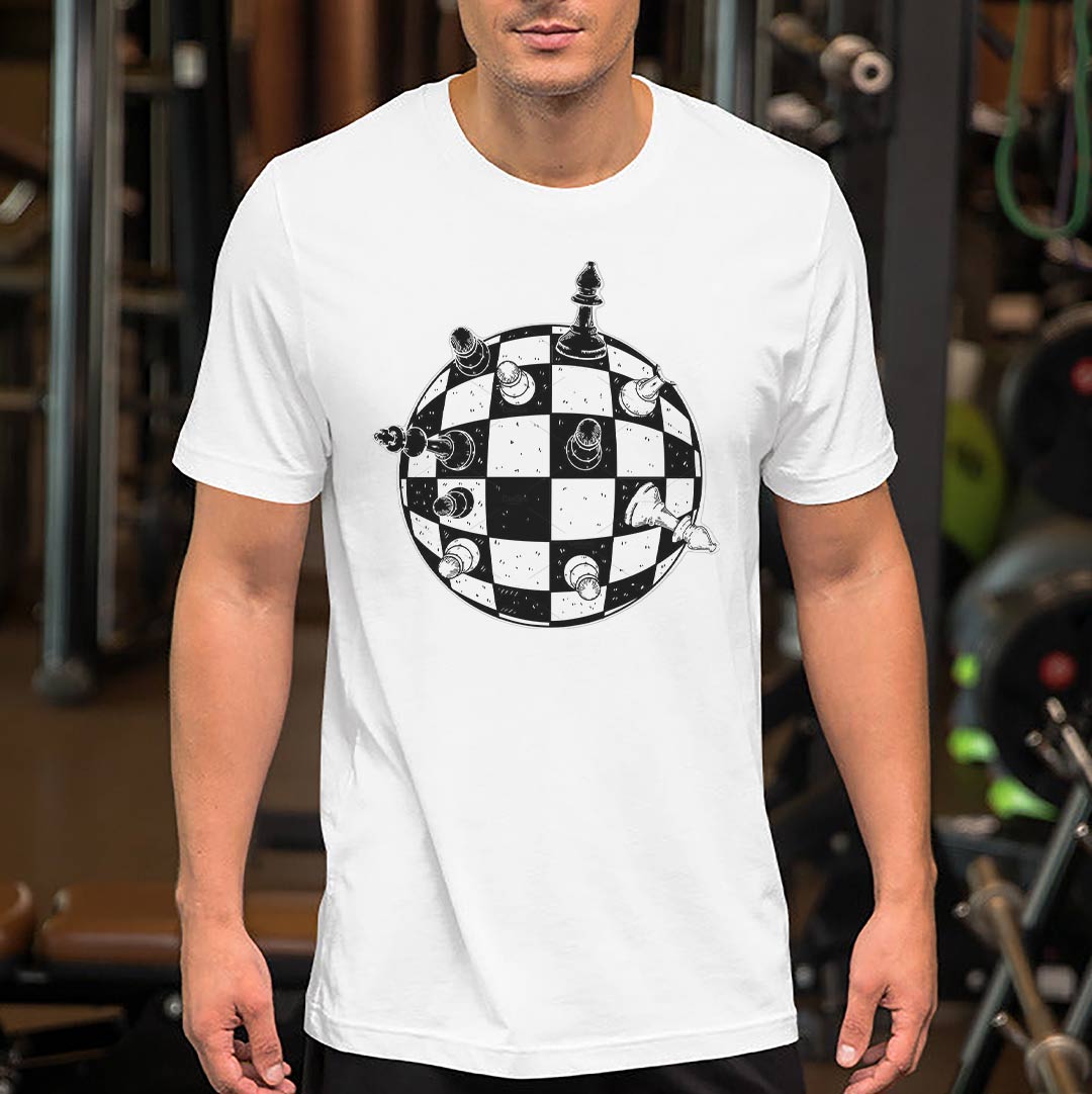 تیشرت طرح شطرنج