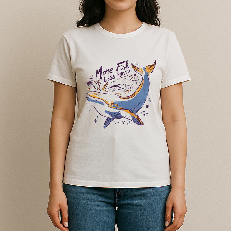 تیشرت طرح وال