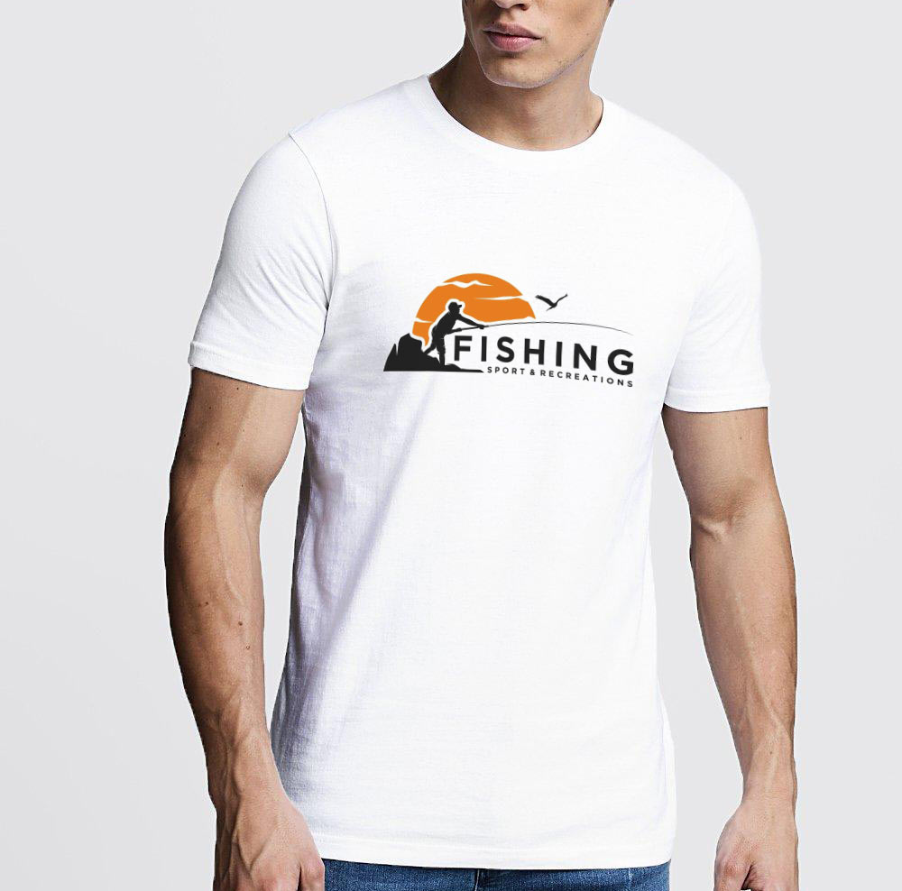 تیشرت طرح ماهیگیری
