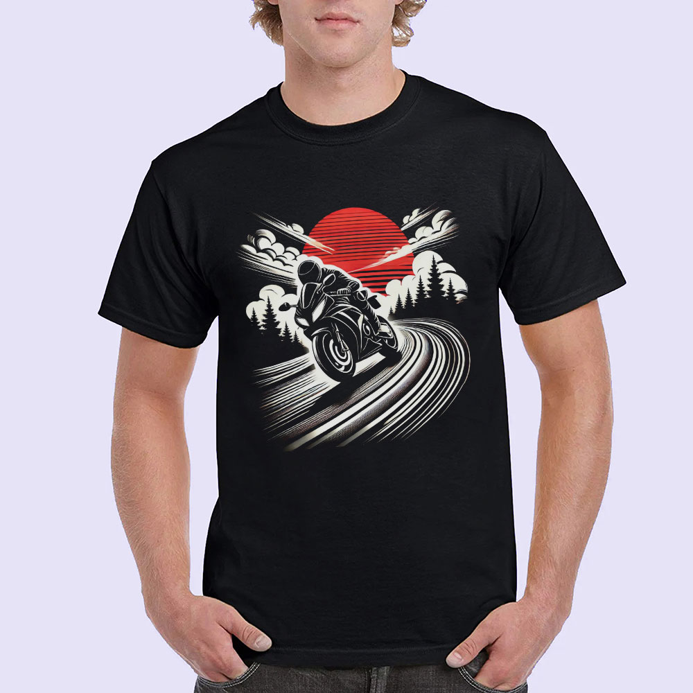 تیشرت طرح موتور