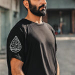 تیشرت مشکی مردانه یا ابوالفضل