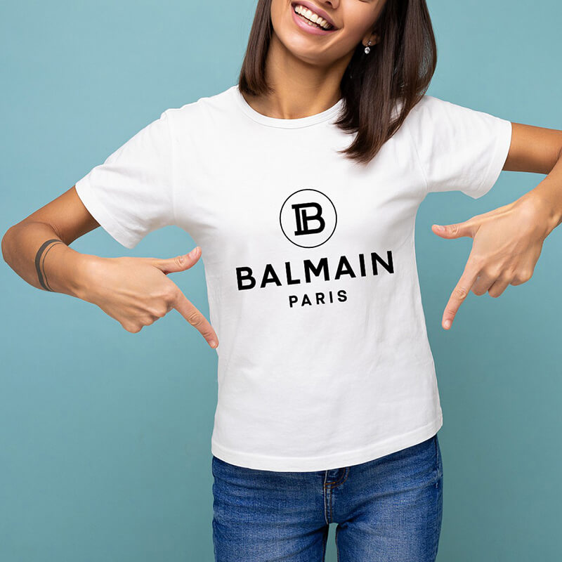 pzood.com_29172167173154 تیشرت دخترانه بالمین balmain - تصویر 1