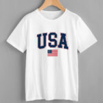 تیشرت نوشته پرچم آمریکا USA