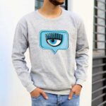 پلیور دورس طرح چشم آبی - تصویر 2