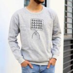 پلیور بامزه طرح آدمک قهوه - تصویر 5