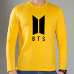 تیشرت آستین بلند لوگو BTS - تصویر 3