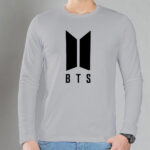 تیشرت آستین بلند لوگو BTS - تصویر 5