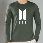 تیشرت آستین بلند لوگو BTS - تصویر 7