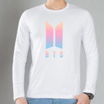 تیشرت آستین بلند لوگو BTS - تصویر 6