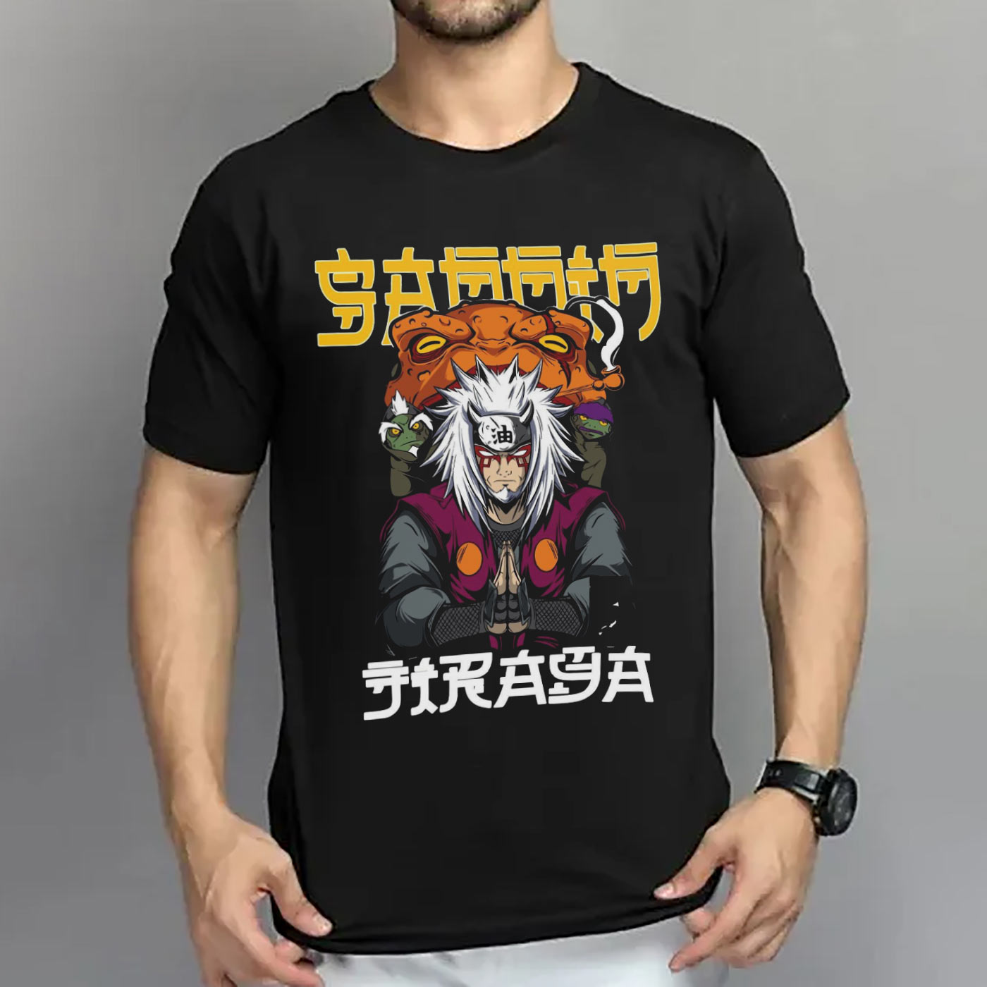 pzood.com_5811175327437230 تیشرت انیمه ناروتو Jiraiya - تصویر 1